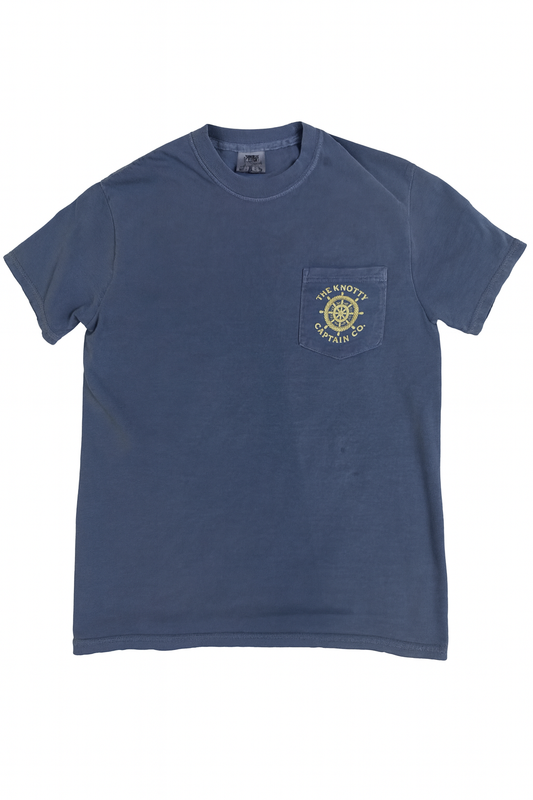 The Knotty Captain Co. Original Pocket Tee